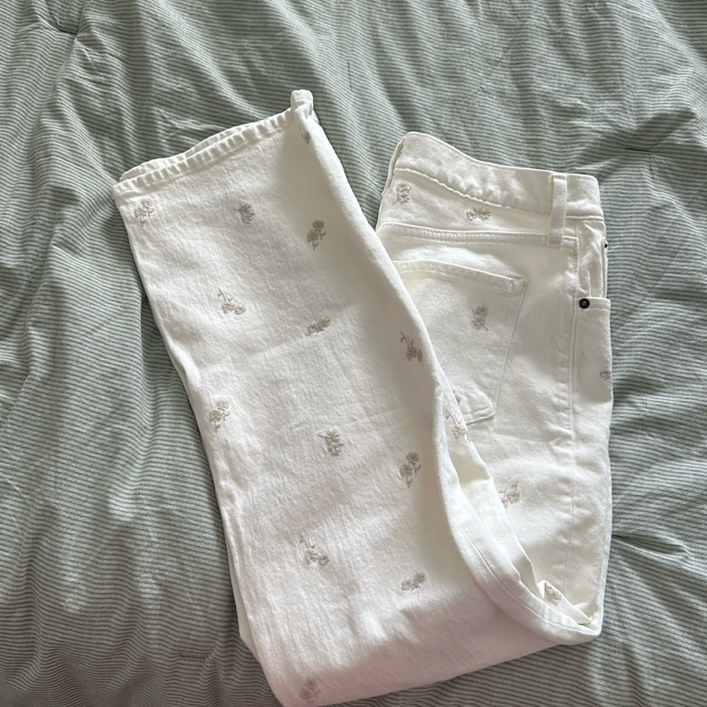Patterned Abercrombie jeans petite/short